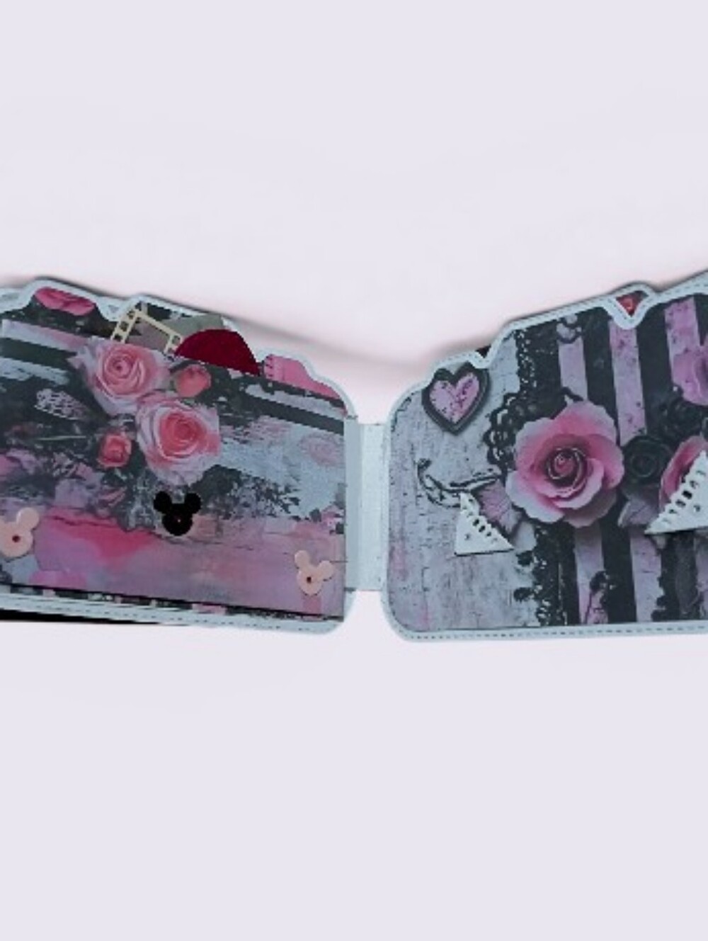 Handmade Camera-Shaped Medium Scrapbook Album - Picture 4 of 6